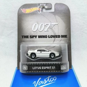 2016 Hot Wheels RETRO Lotus Esprit S1 James Bond 007 The Spy Who Loved Me CFR26 - Picture 1 of 5