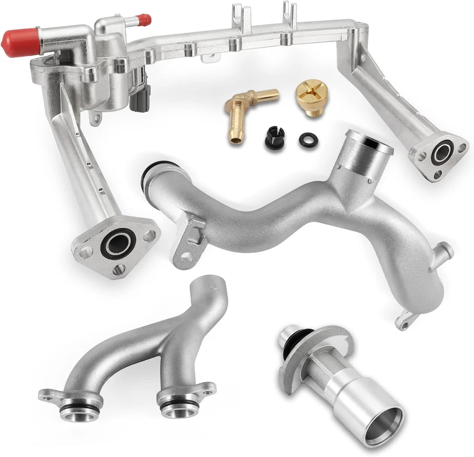 (Pieza OEM) LR090630 Kit de sistema de tubería de agua refrigerante (solo apto para 3,0 L) para 2010-2021  Foto 1 de 4