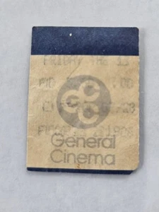 Vintage FREITAG DER 13. Teil 8 Kino Eröffnungstag Ticket Stub 28.07.1989 - Bild 1 von 2