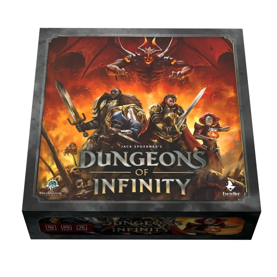 Dungeons of Infinity Base Game - Board Game - Sky Kingdom Games - Brand New - Image 1 of 1