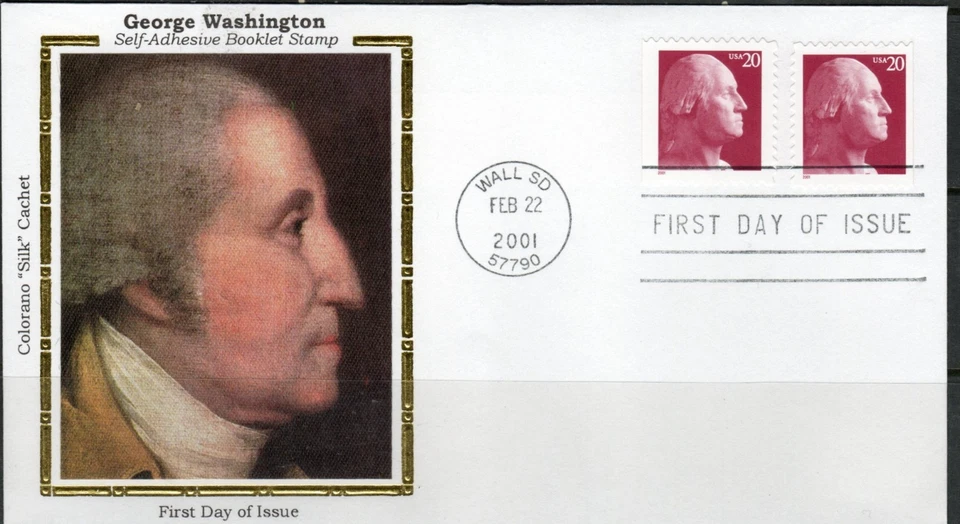 US Scott #3482 FDC, "George Washington" Unaddressed - Image 1 of 1