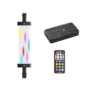 16-Poliges ARGB-Grafikkarten-Stromversorgungskabel, RGB-Stromverlängerungsk8455 - Afbeelding 1 van 10