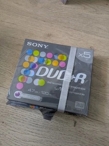Sony DVD-R DVD Recordable 1 x - 16 x Compatible 4.7GB / 120 Min - Afbeelding 1 van 3