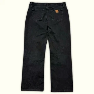 carhartt Vaqueros w34/l28 Negro Muy bueno Hombres - Imagen 1 de 6