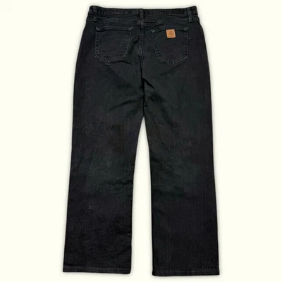 carhartt Vaqueros w34/l28 Negro Muy bueno Hombres - Imagen 1 de 4