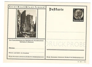 Deutsches Reich Ganzsache P 236 Wefelsdorf Sudeten  DD40-160-1-B9 DRUCKPROBE ** - Picture 1 of 1