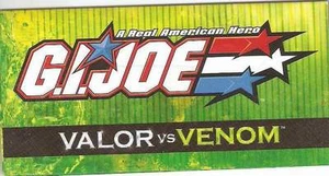 2003 GI/G.I. Joe figure/vehicle catalog VALOR VS VENOM insert brochure Cobra JTC - Picture 1 of 2