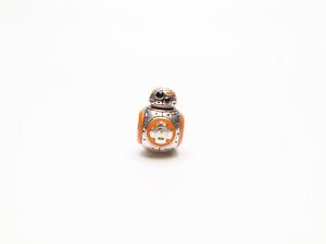 Star Wars BB-2 Pandora Sterling Silver 925 Orange Enamel Bead Charm 799243C01