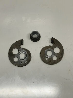 Honda CRF150F 2003 OEM basculante tensor de cadena soportes de ajuste  Foto 1 de 4