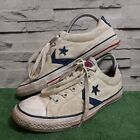 Converse Chuck Taylor All Star Low Top White And Blue Size 8 UK