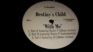 Destiny's Child With Me PART I & II 12" PROMO REMIXES RARE VG - Picture 1 of 3