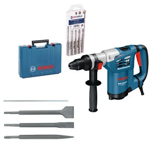 Bosch Bohrhammer GBH 4-32 DFR + Hammerbohrer-Set 5tlg. + Meisselset 3tlg. - Bild 1 von 8