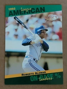 Roberto Alomar 1993 Score Select On Base % Baseball Card #51 - Picture 1 of 10