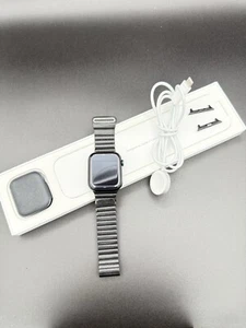 Apple Watch Series 7 41 mm GPS Black AL Body Black Band - New Open Box - Picture 1 of 9