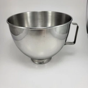 KitchenAid K45 Stainless Steel Twist Lock Mixing Bowl Replacement 4.5 Quart - Picture 1 of 6