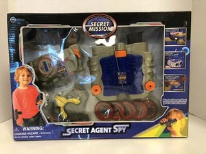 Binoculares lanzadores de mensajes espía agente de misión secreta disco robótico edades 3+ - Imagen 1 de 4