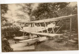 Postal Núremberg, exposición de aviación de guerra, biplano, Maxfeldkeller 1917 - Imagen 1 de 2