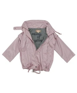 NWT John Galliano pink cropped anorak jacket wind breaker coat IT 42 US 6 8 10 M - Picture 1 of 12