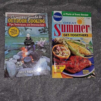 Pillsbury 1999 Summer recipes AND campers outdoor cooking 1989 Cookbooks  - Image 1 of 4