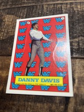 WWF 1987 Titan Sports Danny Davis Sticker Card