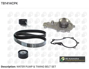 Timing Belt & Water Pump Kit for Volvo 1.6 8v D2 & DRIVe D BGA - Picture 1 of 1