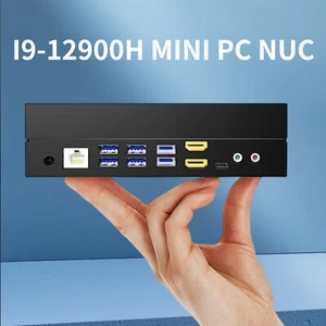 12th i9-12900H GTX1060 Gaming PC Office/Home Mini PC NUC Desktop Gaming E-sports - Picture 1 of 22