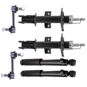 For 2010-2012 Hyundai Santa Fe 6pc Front Struts Rear Shocks w/ Sway Bars - Picture 1 of 4