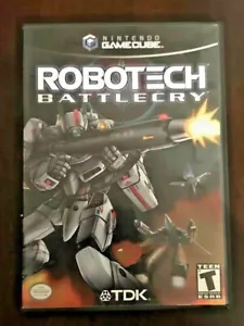 Robotech Battlecry Nintendo GameCube TESTED Free Same Day Ship Canada - Bild 1 von 1
