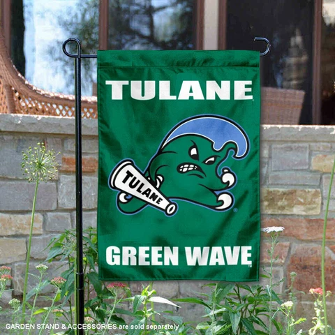 Tulane Green Wave Garden Flag and Yard Banner Cover