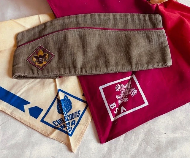 Cub Scouts Kerchief Blue Boy Scouts of America BSA Circa 1964 - Image 1 of 2