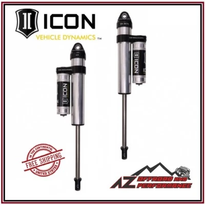 Amortiguadores delanteros secundarios ICON 2,5 4,5-9" elevación para 05-20 Ford F250 F350 Super Duty Foto 1 de 2
