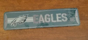 NFL Philadelphia Eagles Home Décor Metal Street Sign - 4" x 15" - Picture 1 of 2