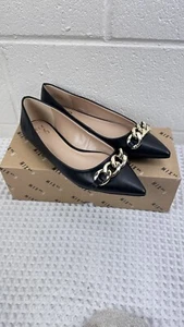 MIX NR. 6 schwarz goldene Ballerinas Gr. 8,5 neu mit Karton - Bild 1 von 8