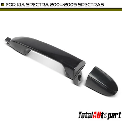 Manija de puerta exterior negra imprimada para conductor trasero Kia Spectra 2004-2009 Spectra5 Foto 1 de 4