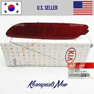 REAR Bumper Reflector Left DRIVER 924703E550 ⭐GENUINE⭐ Kia Sorento 2007-2009 - Picture 1 of 2
