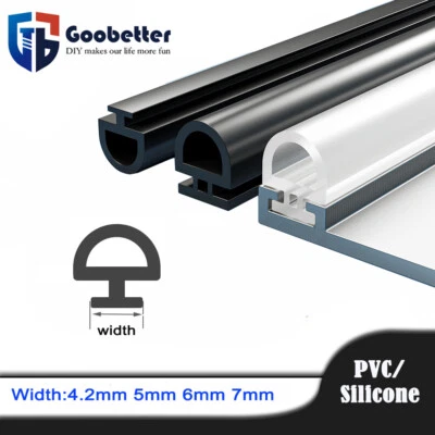1-10Metre Bubble Gasket Seal for UPVC Doors Windows Rubber Strip Draught Repair  - Image 1 of 4