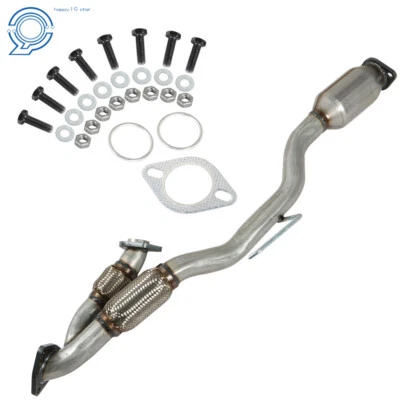 For Nissan Murano 3.5L V6 2009-2014 Rear Catalytic Converter Exhaust Flex Y-Pipe Foto 1 de 4