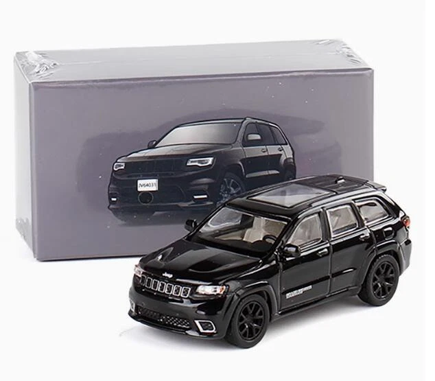 JKM 1:64 Jeep Grand Cherokee Trackhawk Diecast Metal Model Car New - Image 1 of 4