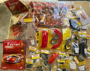 COSTRUISCI LA FERRARI 458 ITALIA GT2 1:10 SCOPPIO. LOTTO 37 Uscite Tutte Diverse - Foto 1 di 8