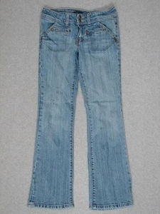 KJ29414 GREAT ***SEVEN*** BRAND BOOT CUT \JEANS YOUTH sz12 (25x27) NICE JEANS - Picture 1 of 6