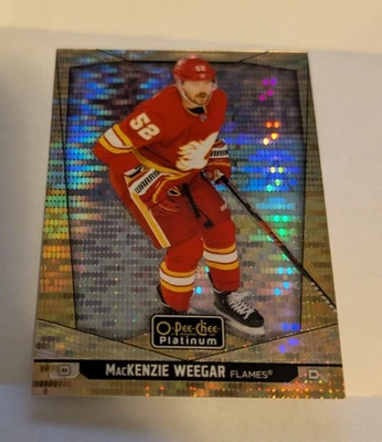 2024-25 OPC Platinum Mackenzie Weegar Seismac Gold /50 #140 - Image 1 of 2