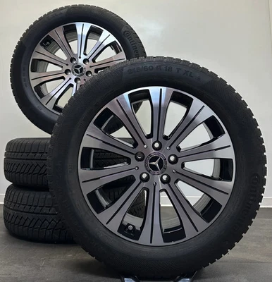 Original Mercedes EQB X243 18Zoll Felgen A2434010000 Winterreifen 215 60R18 102T - Bild 1 von 4