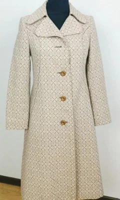 elegante abrigo vintage de lana para mujer Eska Viena Austria talla M Foto 1 de 4