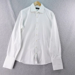 Michael Andrews BeSpoke White Dress Shirt French Cuff Men's Size XL Preppy - Picture 1 of 6