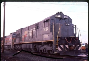 gy616 Orig. Toboganes Seaboard 1534 GE U28C 1-13-85 - Imagen 1 de 1