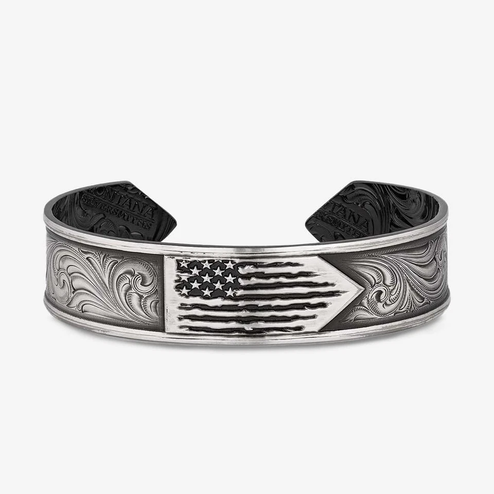 Bracelete Montana Silversmiths feito nos EUA Strength - Imagem 1 de 1