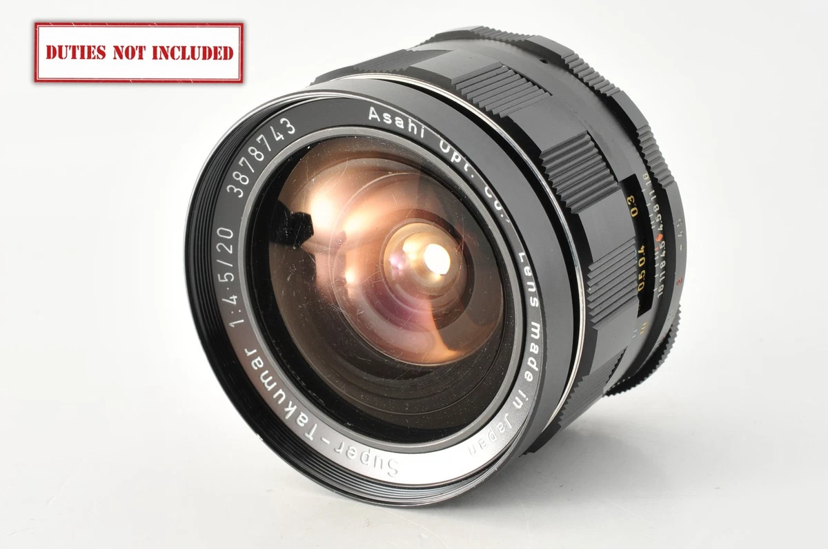 20mm Focal f/4.5 Camera Lenses for sale | eBay