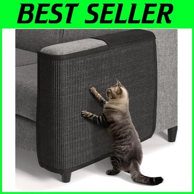 Natural Sisal Cat Scratch Mat - Sofa Couch Chair Protector - Image 1 of 4
