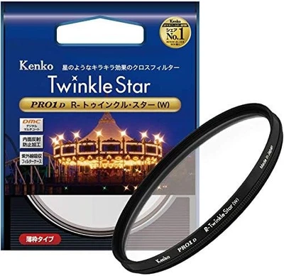 Kenko 828212 Cross filter PRO1D R- Twinkle Star (W) 82mm for Cross-effect F/S - Image 1 of 4