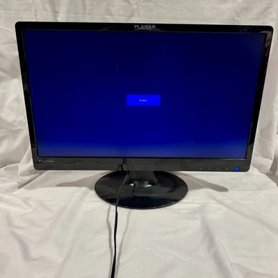 Planar PLL2210MW 22 in Widescreen Black LCD Monitor 1920x1080 22024F8 TESTED - Image 1 of 4